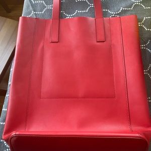 Everlane Day Magazine Tote, Red